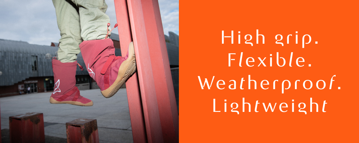 High grip. Flexible. Weatherproof. Lightweight