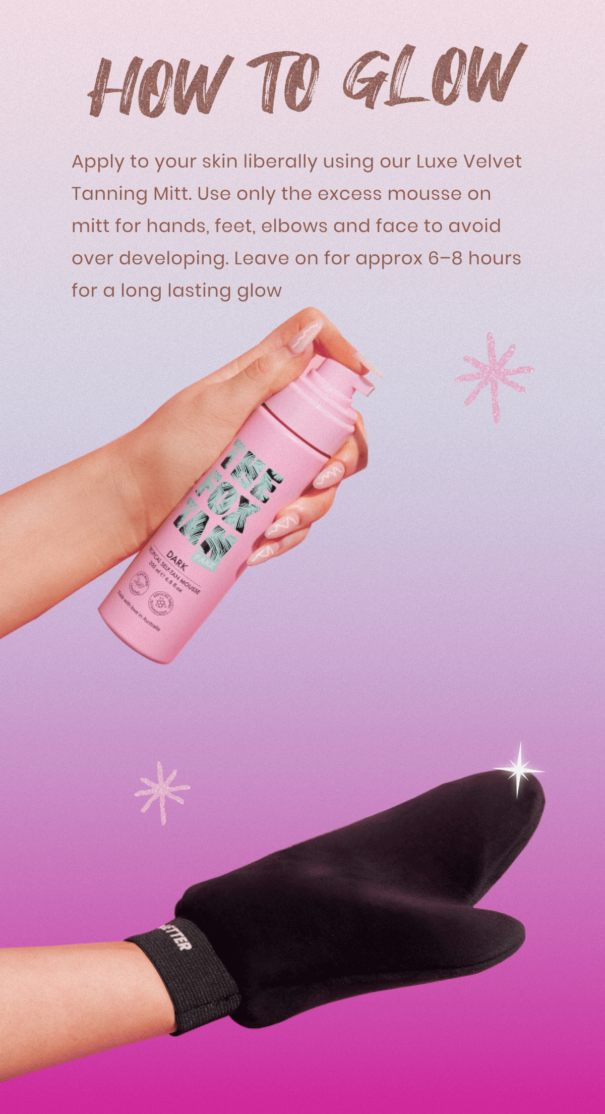 Your Instant Streakfree Tan is Waiting 🥰 The Fox Tan