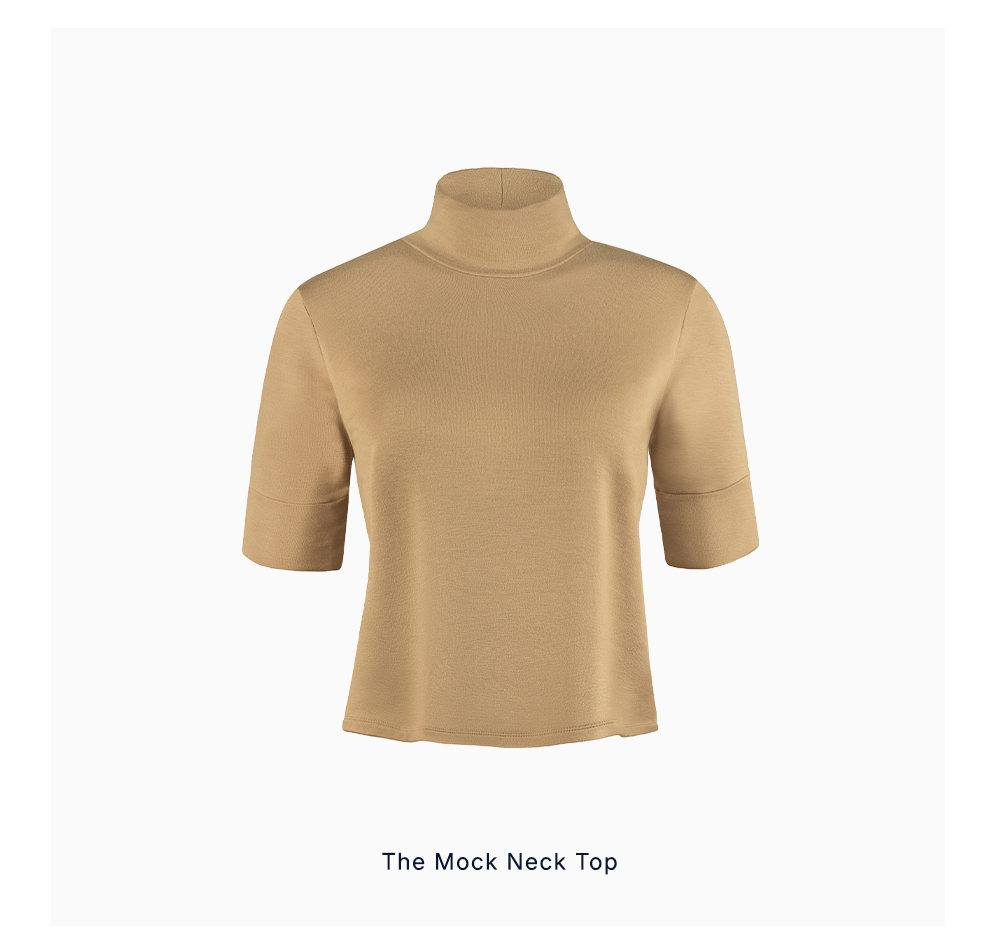 Mock Neck Top