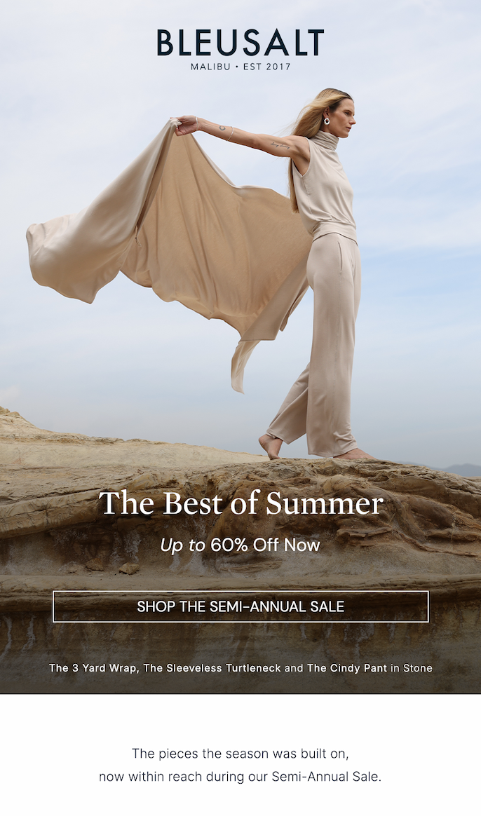 Bleusalt Semi-Annual Sale