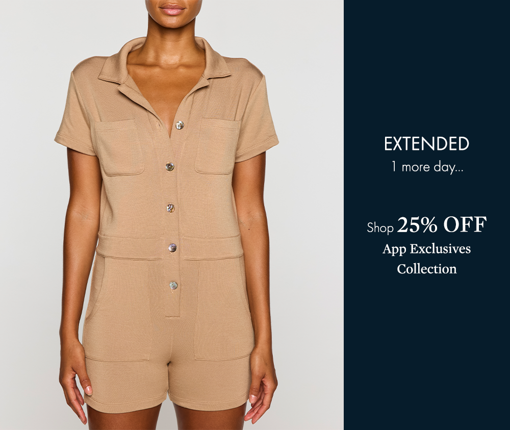 In app only - up to 25% off