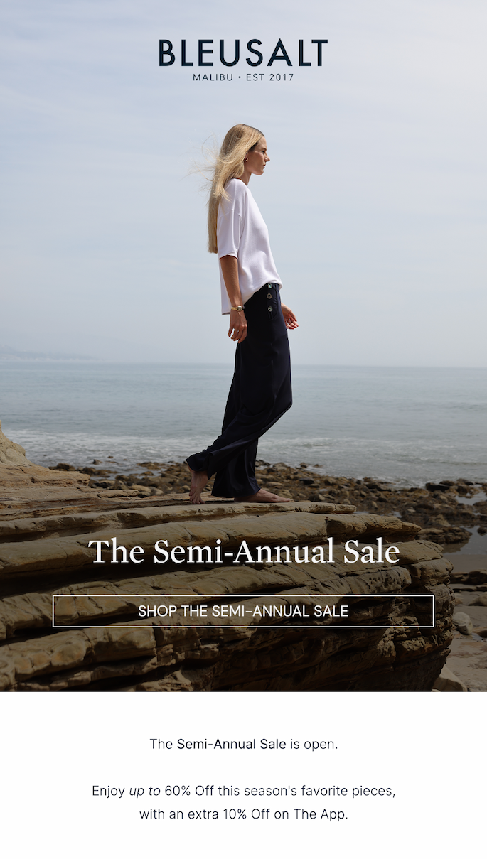Bleusalt Semi-Annual Sale