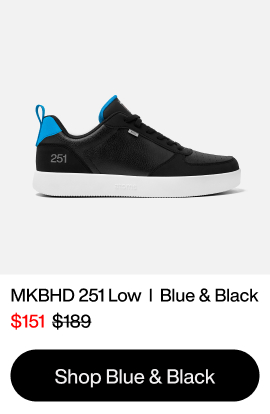 MKBHD 251 Low - Blue & Black. $151. Shop Blue & Black.