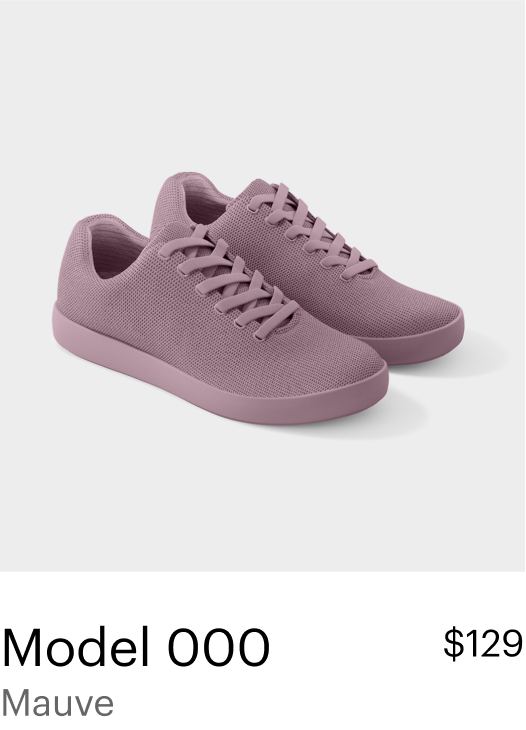 Model 000 Mauve. $120