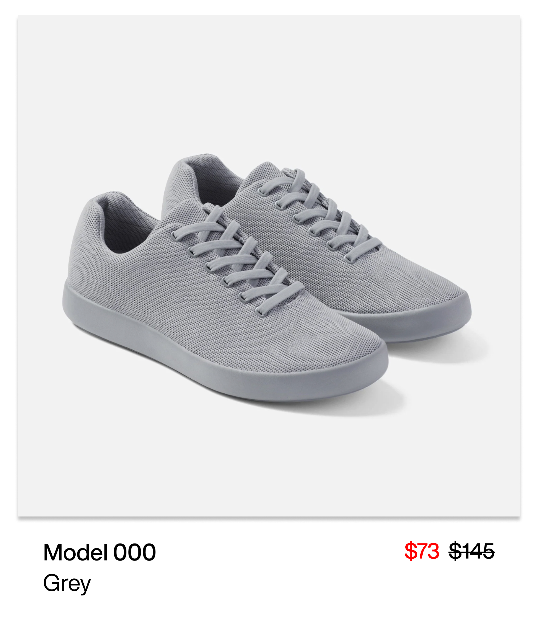 Model 000 $ 73 Grey