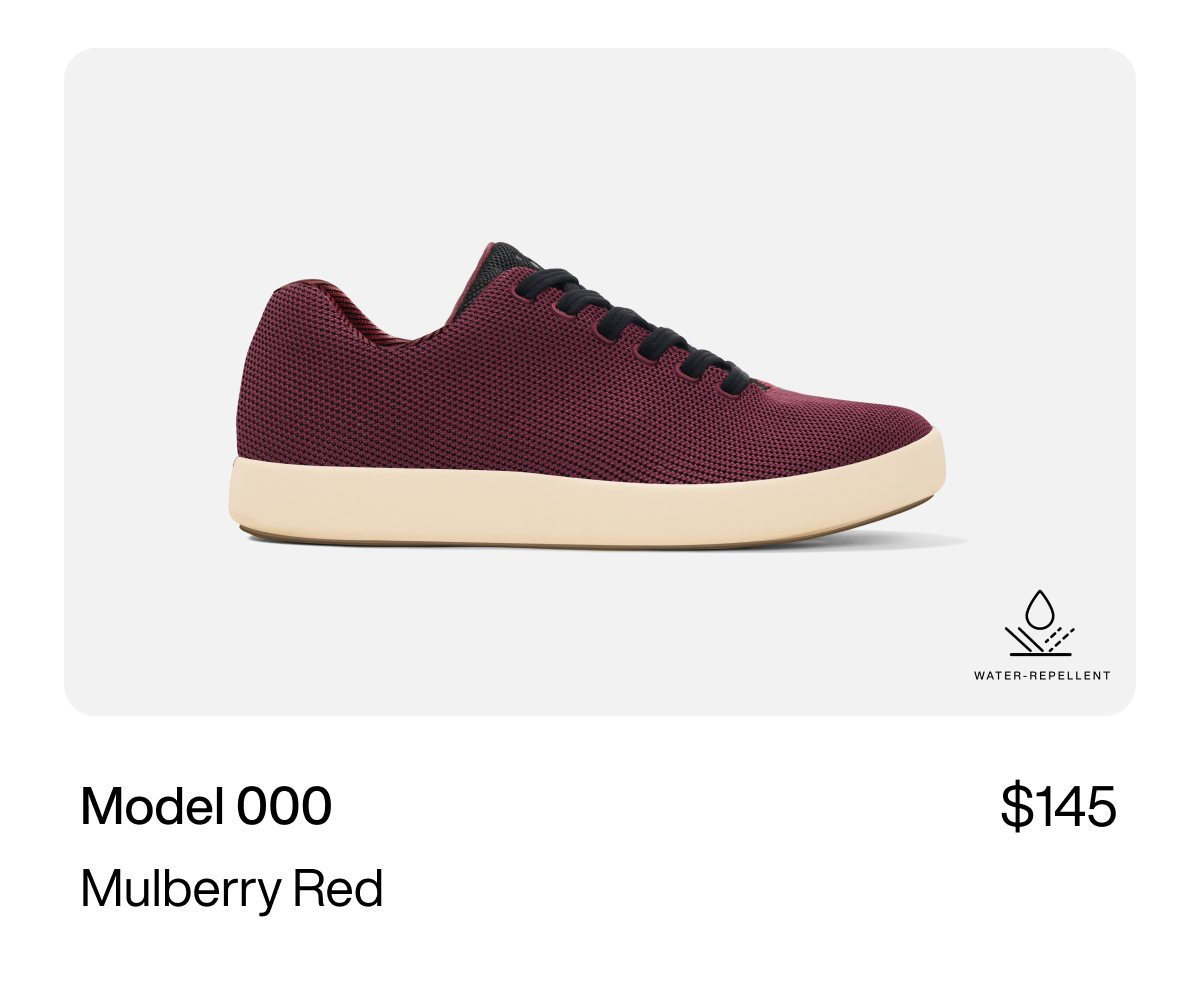 Model 000 - Mulberry Red $145