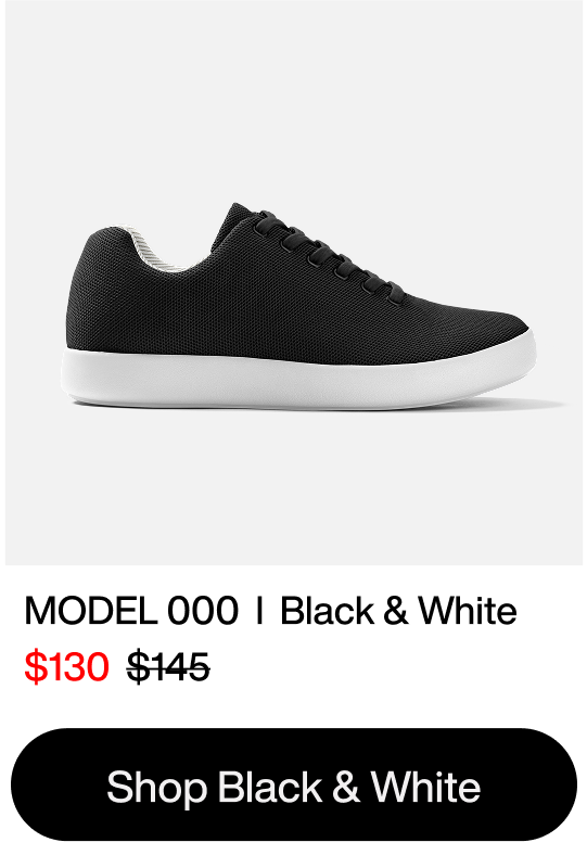 Shop Shoes – Atoms Model 000 Black & White – Now $130 (was $145) Shop Shoes – Atoms Model 000 Black & White – Now $130 (was $145)