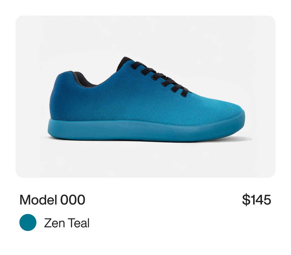 Model 000 $145 Zen Teal