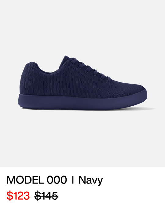 Model 000 | Navy. $123