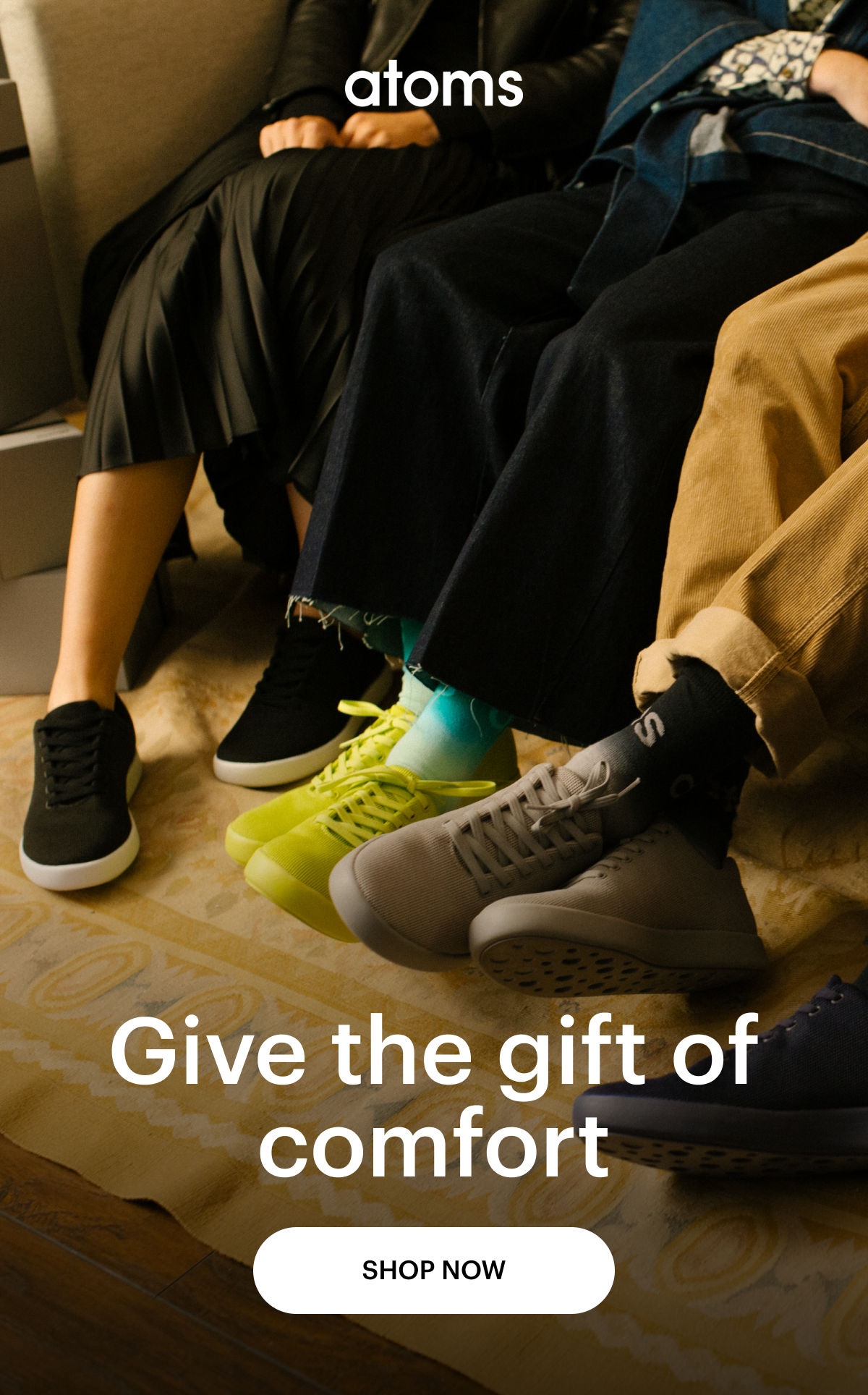 Give the gift of comfort. Shop Now.