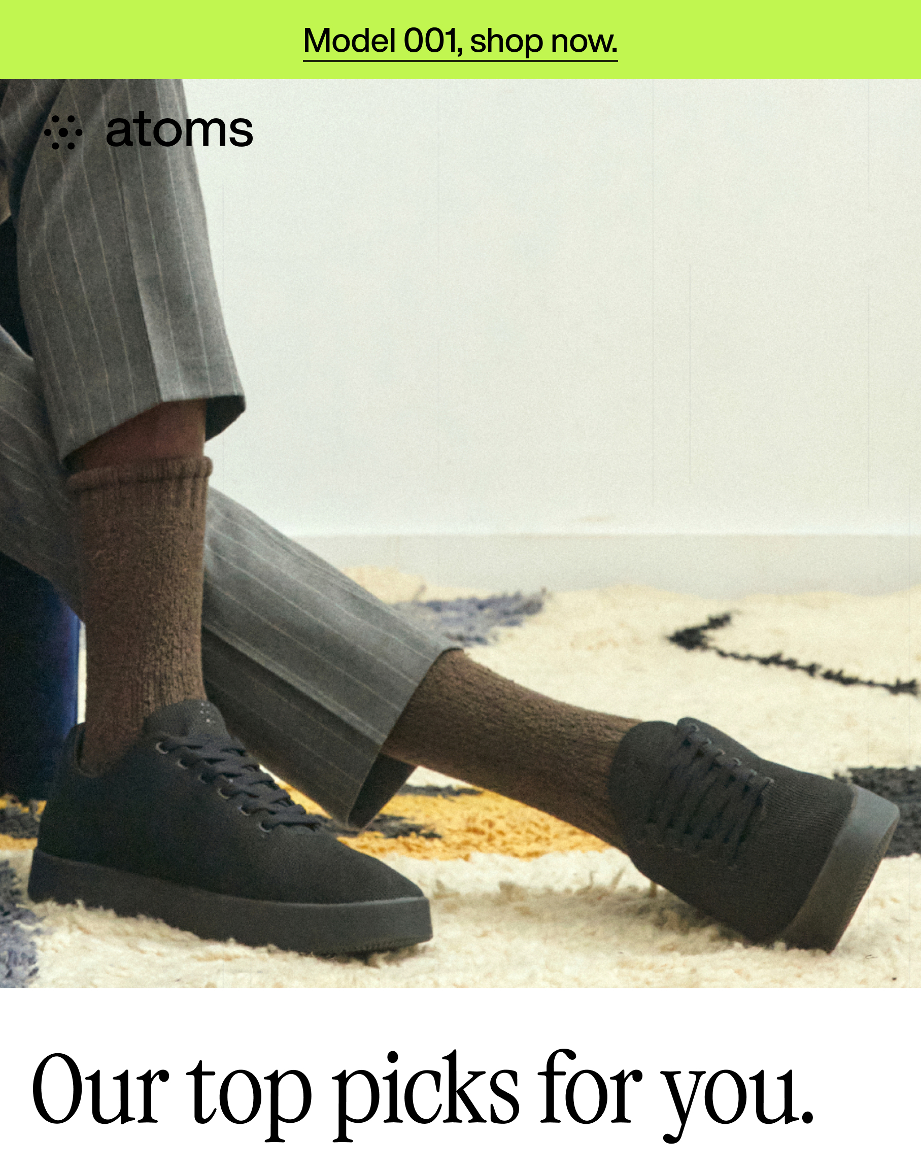 Model 001, shop now. Our top picks for you.