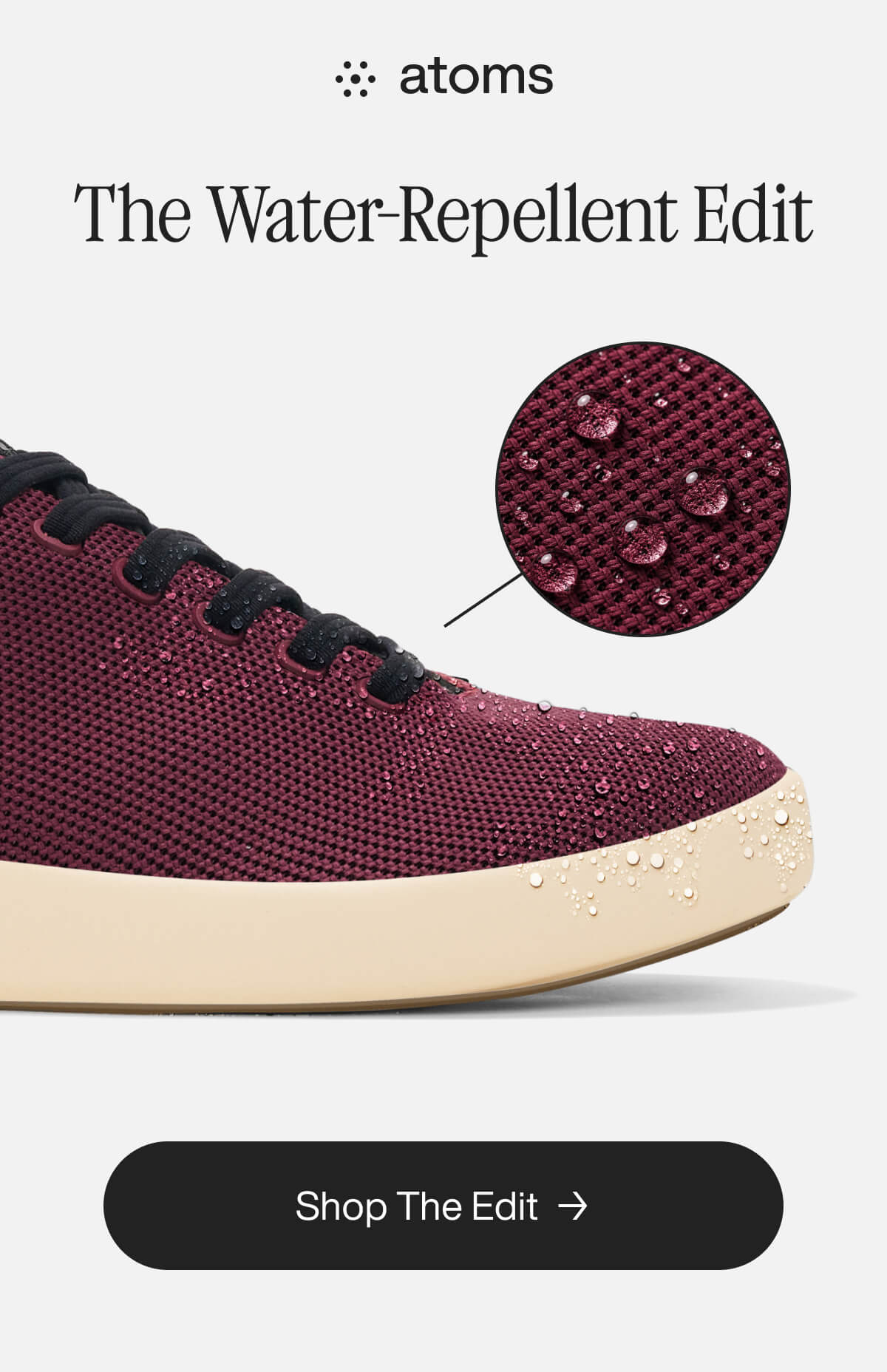 A collection of water-repellent clothing items displayed on a neutral background, showcasing their stylish designs and functionality.