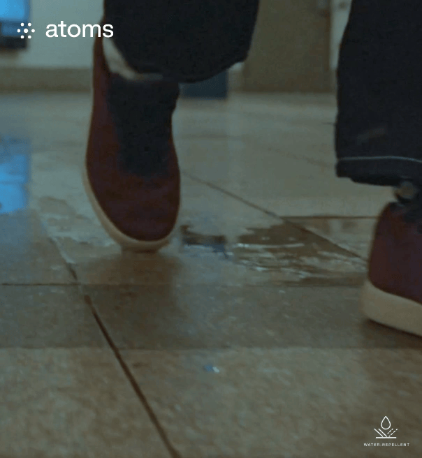 Atoms. water-repellent. gif