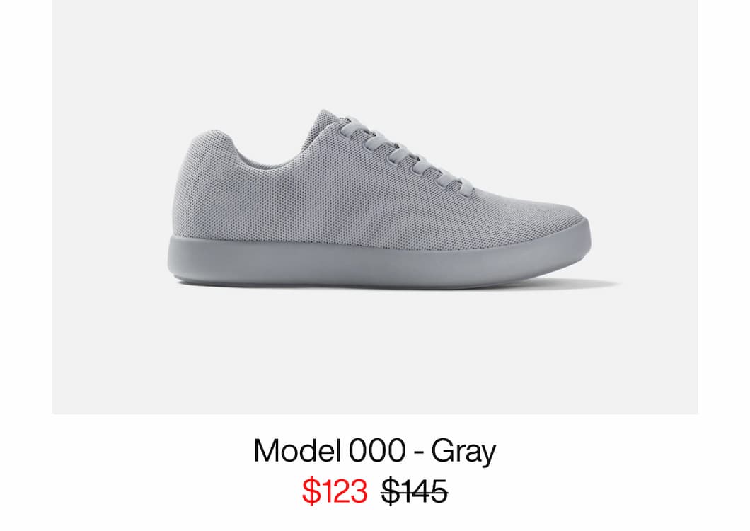 Model 000 - Gray. $123