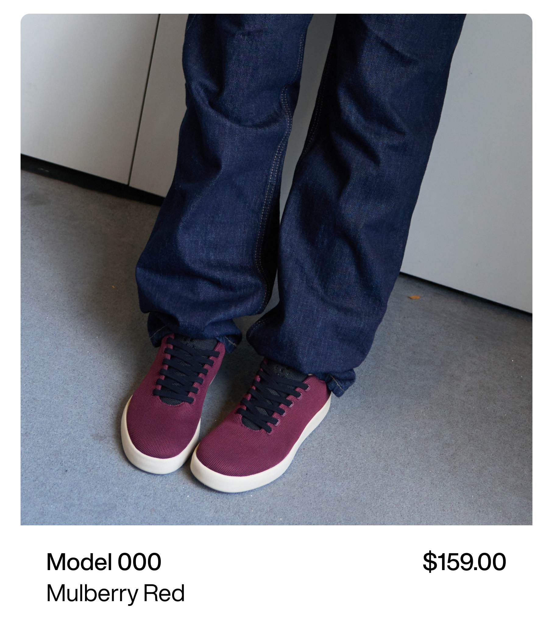 Model 000. $159.00. Mulberry Red. 