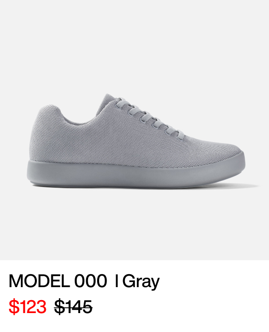 Model 000 | Gray. $123