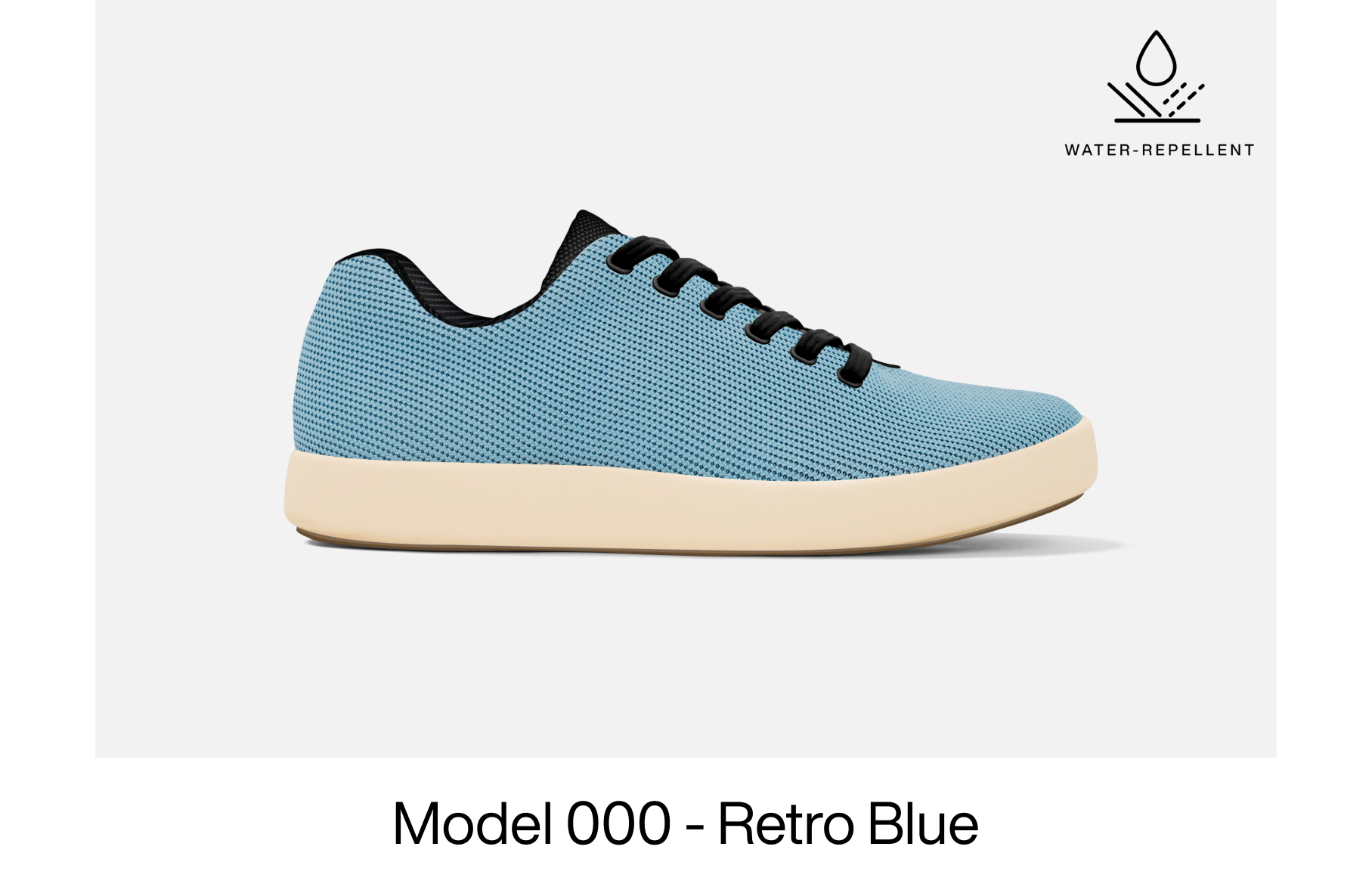 Water-repellent Model 000 - Retro Blue