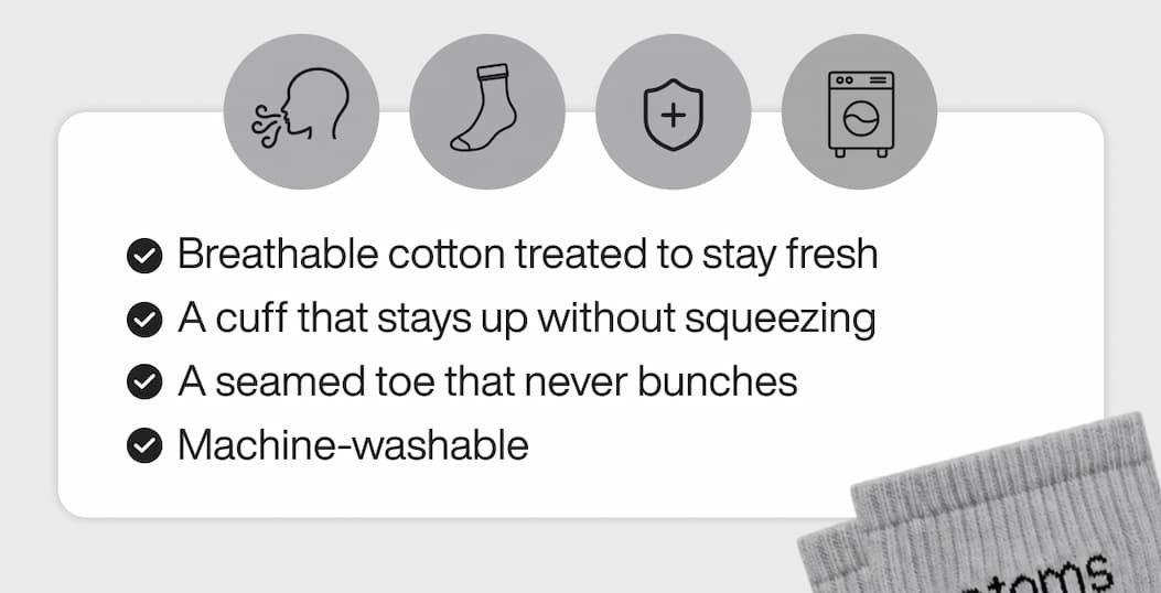 If you missed why these are the everyday sock people restock: