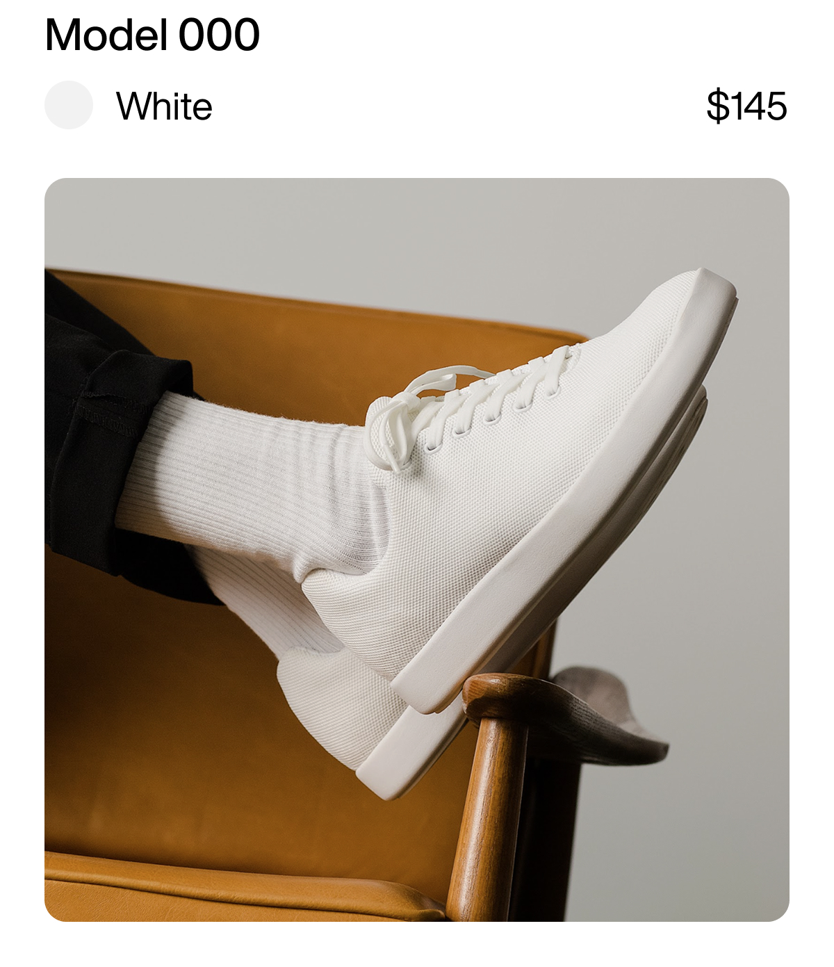 Model 000 White $145