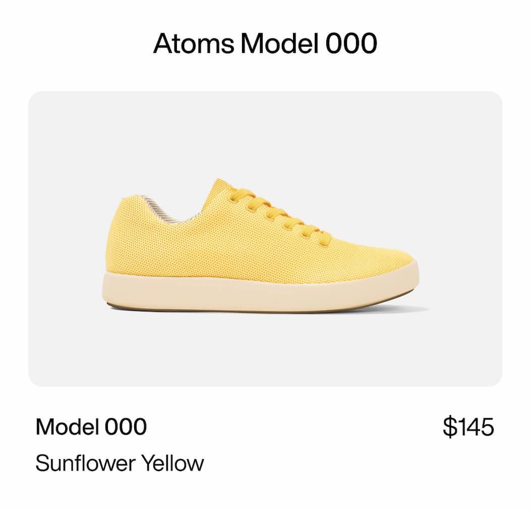 Model 000 - Sunflower Yellow $145