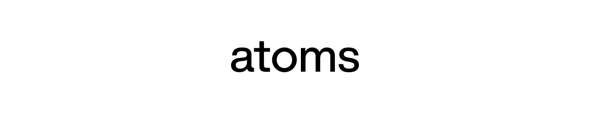 Atoms.
