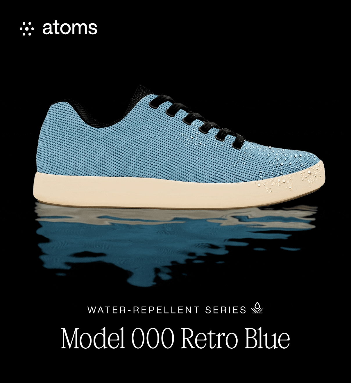 Introducing — Model 000 Water Repellent in Retro Blue