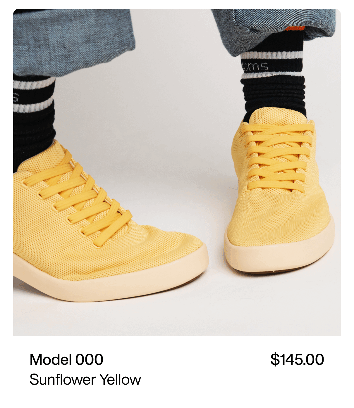 Model 000: Sunflower Yellow at $145 Model 000: Sunflower Yellow at $145