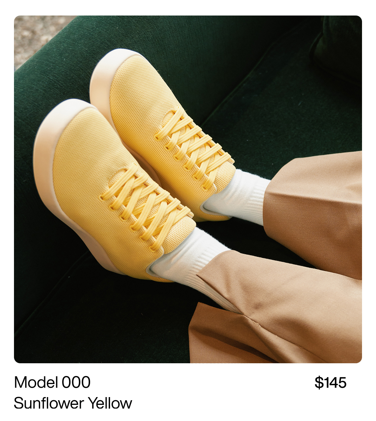 Model 000: Sunflower Yellow at $145