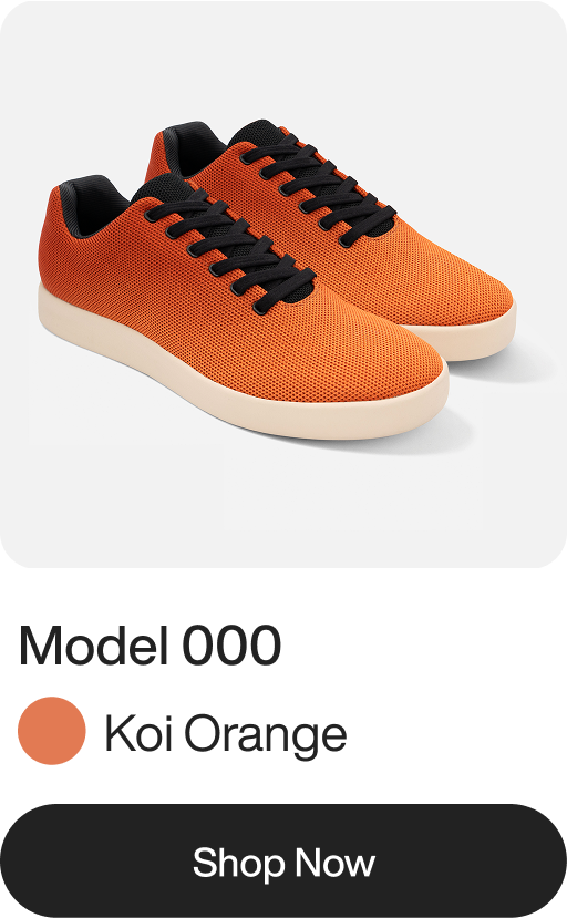 Shop Shoes – Atoms Model 000 Koi Orange