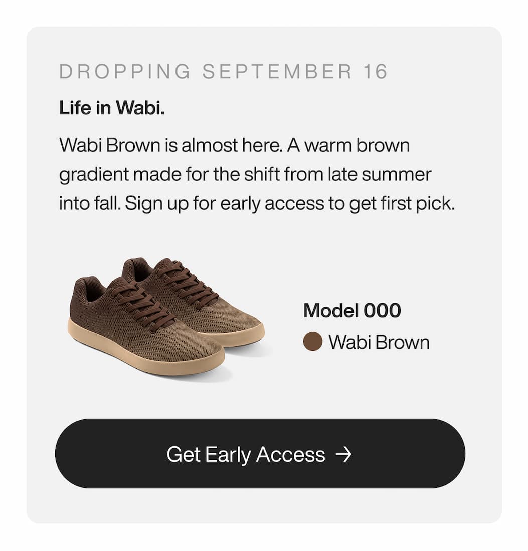 Life in Wabi. Get Early Access