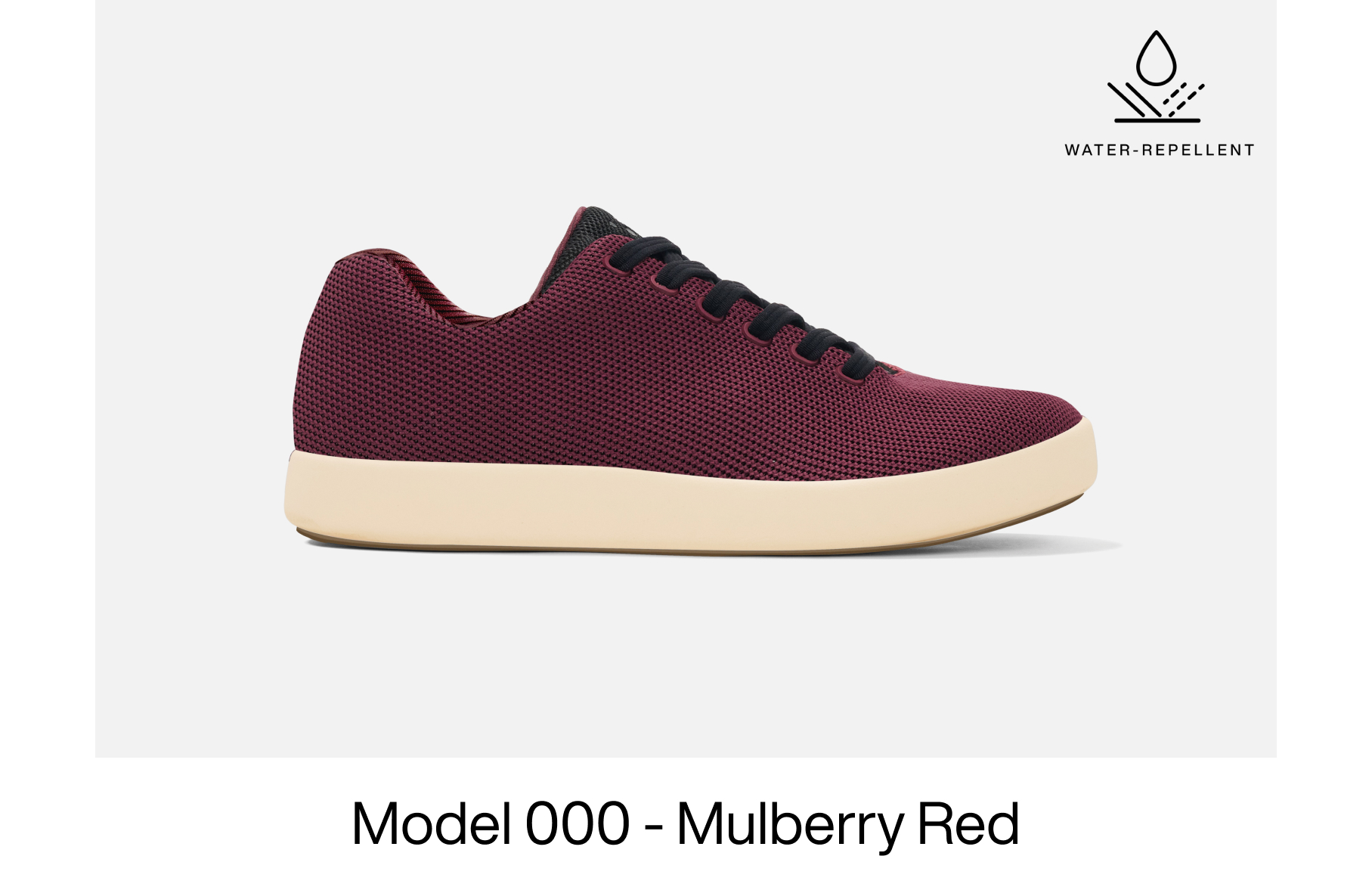 Water-repellent Model 000 - Mulberry Red