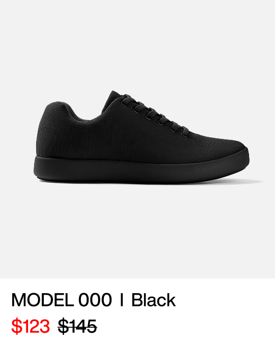 Model 000 | Black. $123
