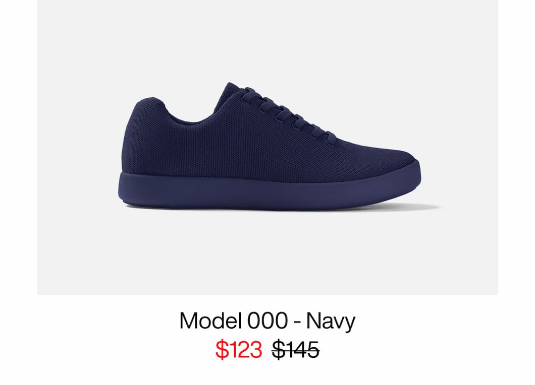 Model 000 - Navy. $123