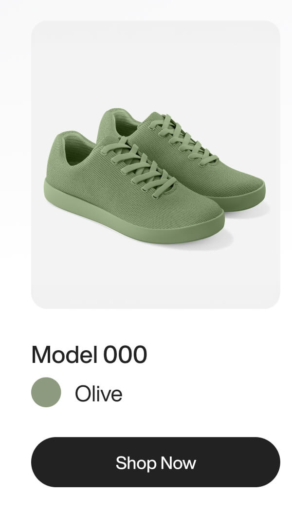 Olive green lace-up sneakers with textured fabric, shown side by side.