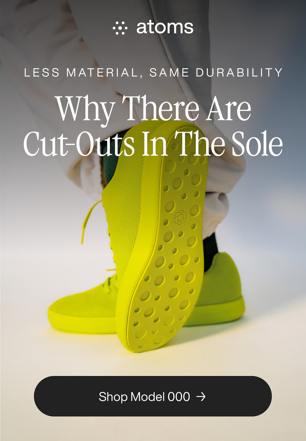 Why There Are Cut-Outs in the Sole