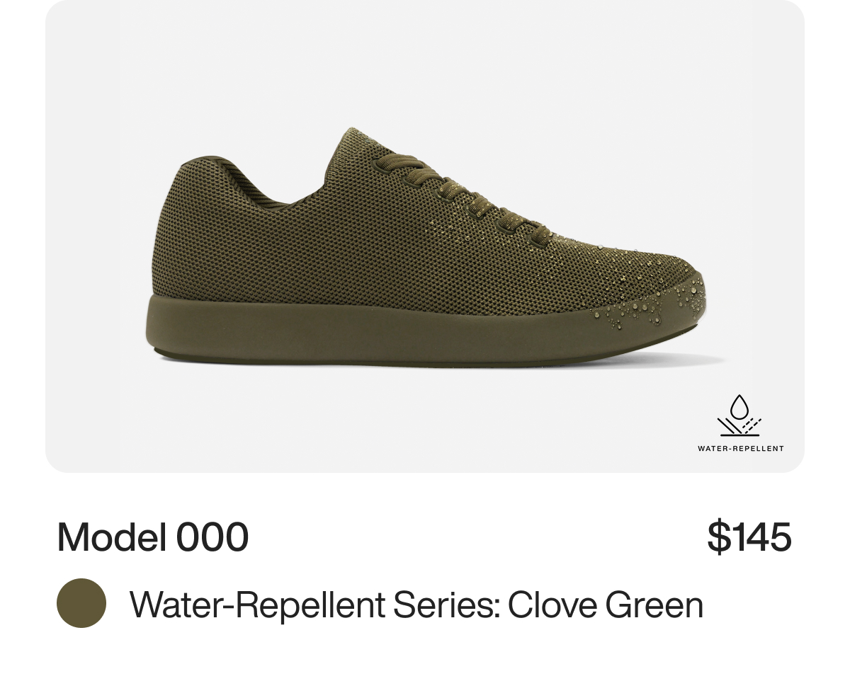 Model 000 Clove Green $145 Shop Model 000