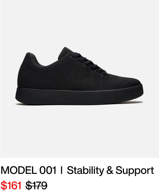 Shop Shoes – Atoms Model 001 Black Shop Shoes – Atoms Model 001 Black