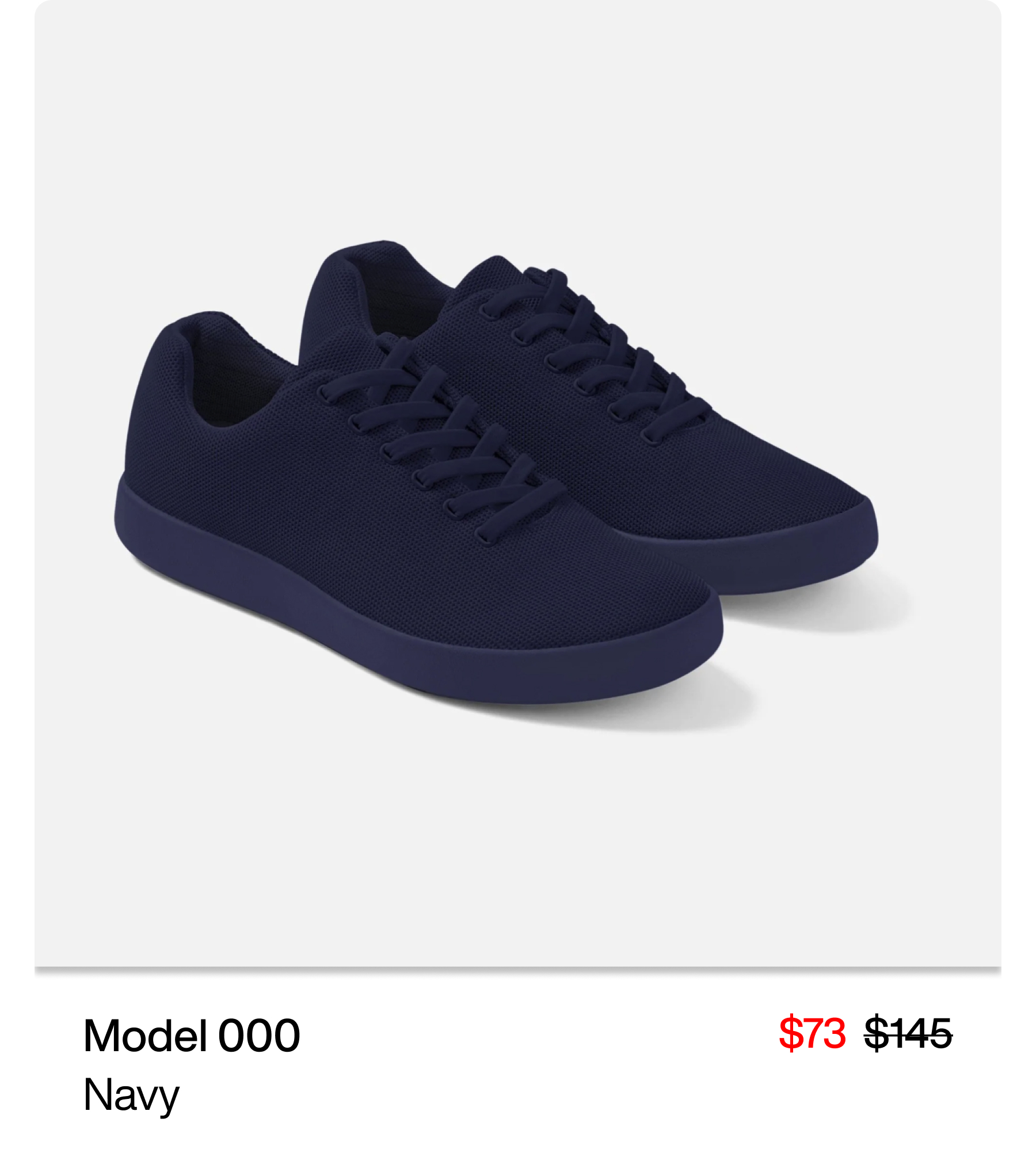 Model 000 $ 73 Navy
