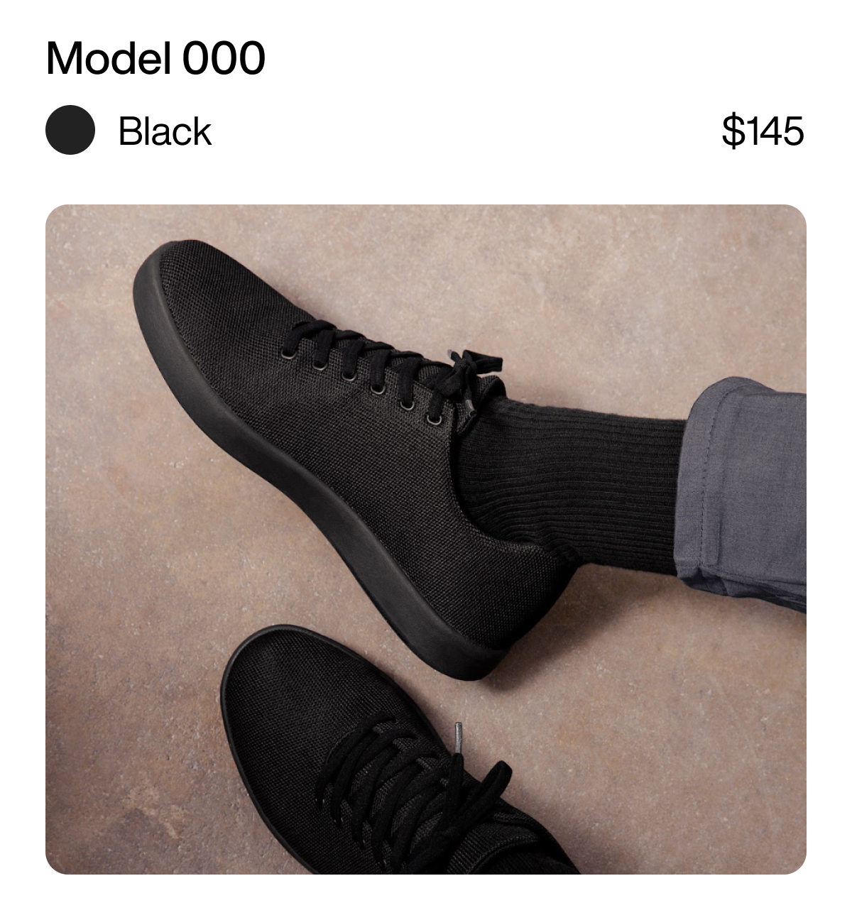 Model 000 Black $145