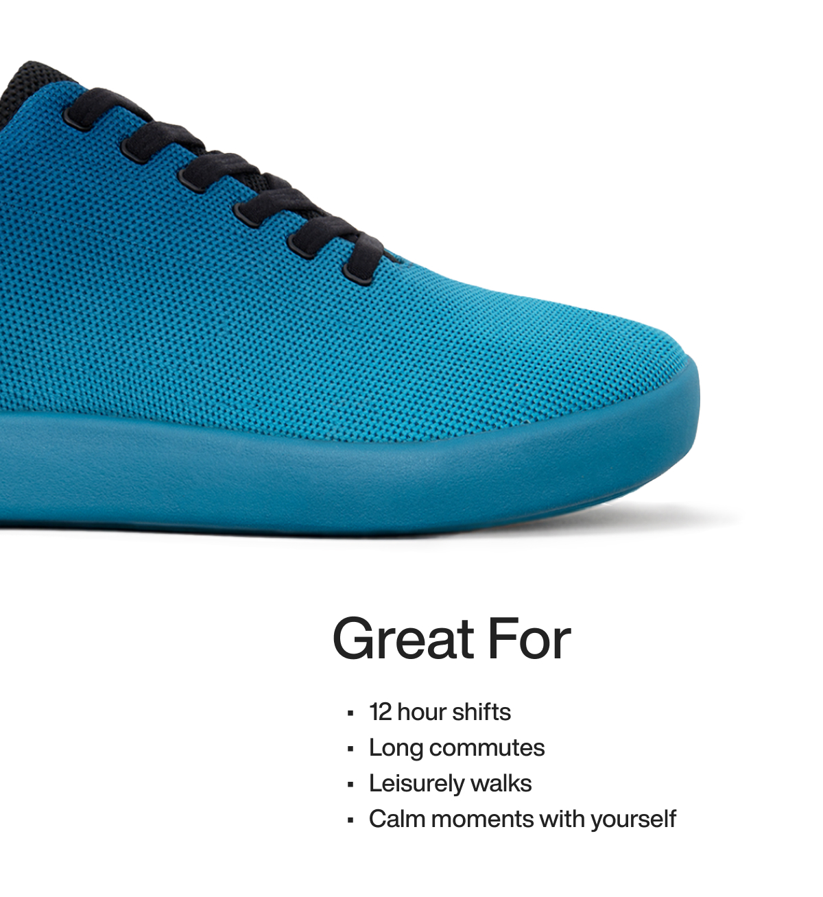 Great For 12 hour shifts&nbsp; Long commutes&nbsp; Leisurely walks Calm moments with yourself