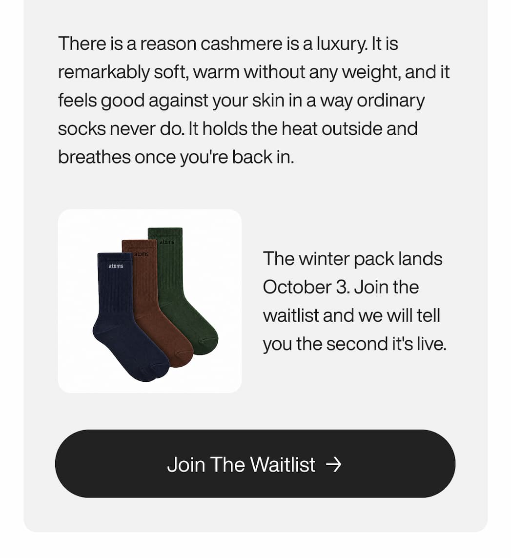It's Cashmere.