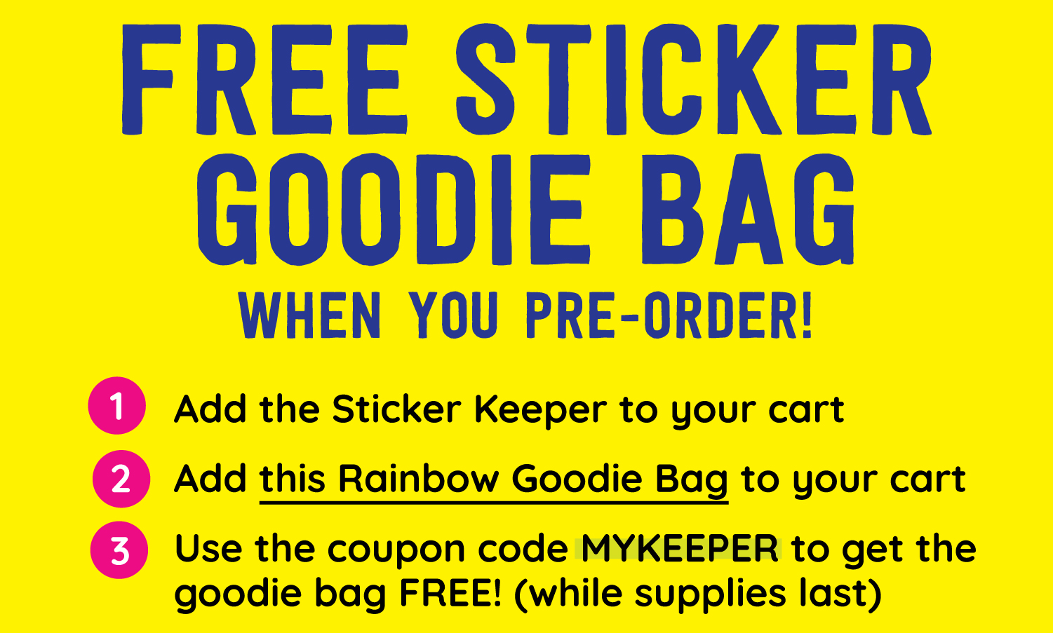 💥 THEY'RE LIVE Sticker Keepers💥 Pipsticks