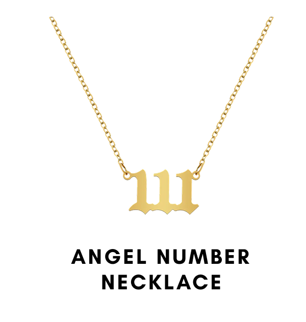 Angel Number Necklace