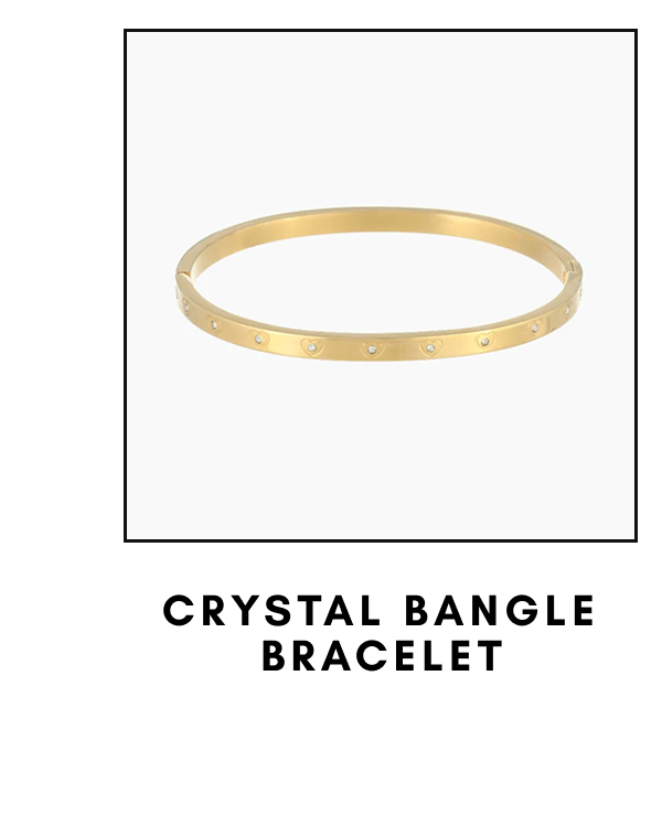 Crystal Bangle Bracelet