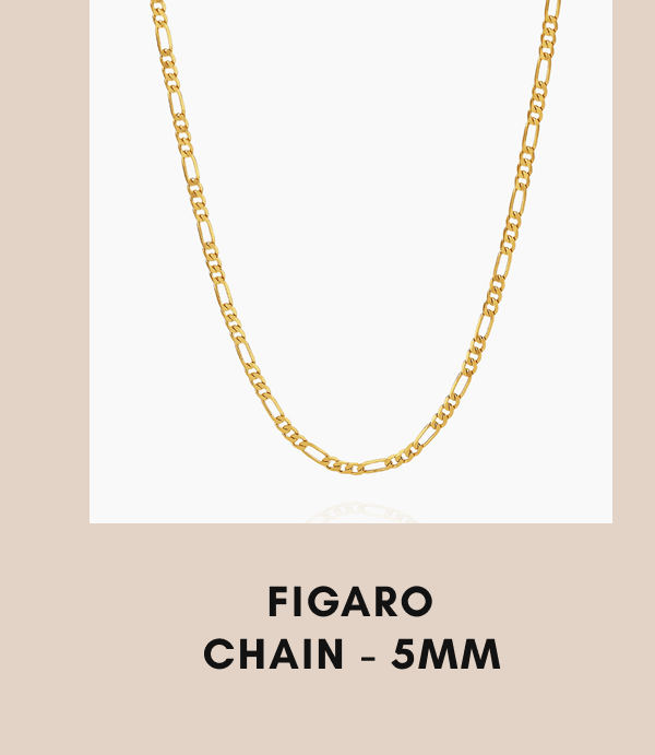 Figaro Chain - 5mm