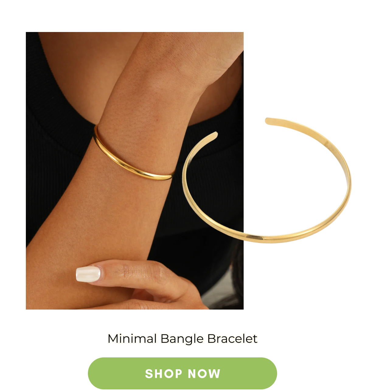 Minimal Bangle Bracelet