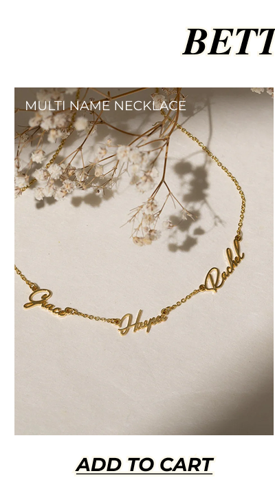 MULTI NAME NECKLACE