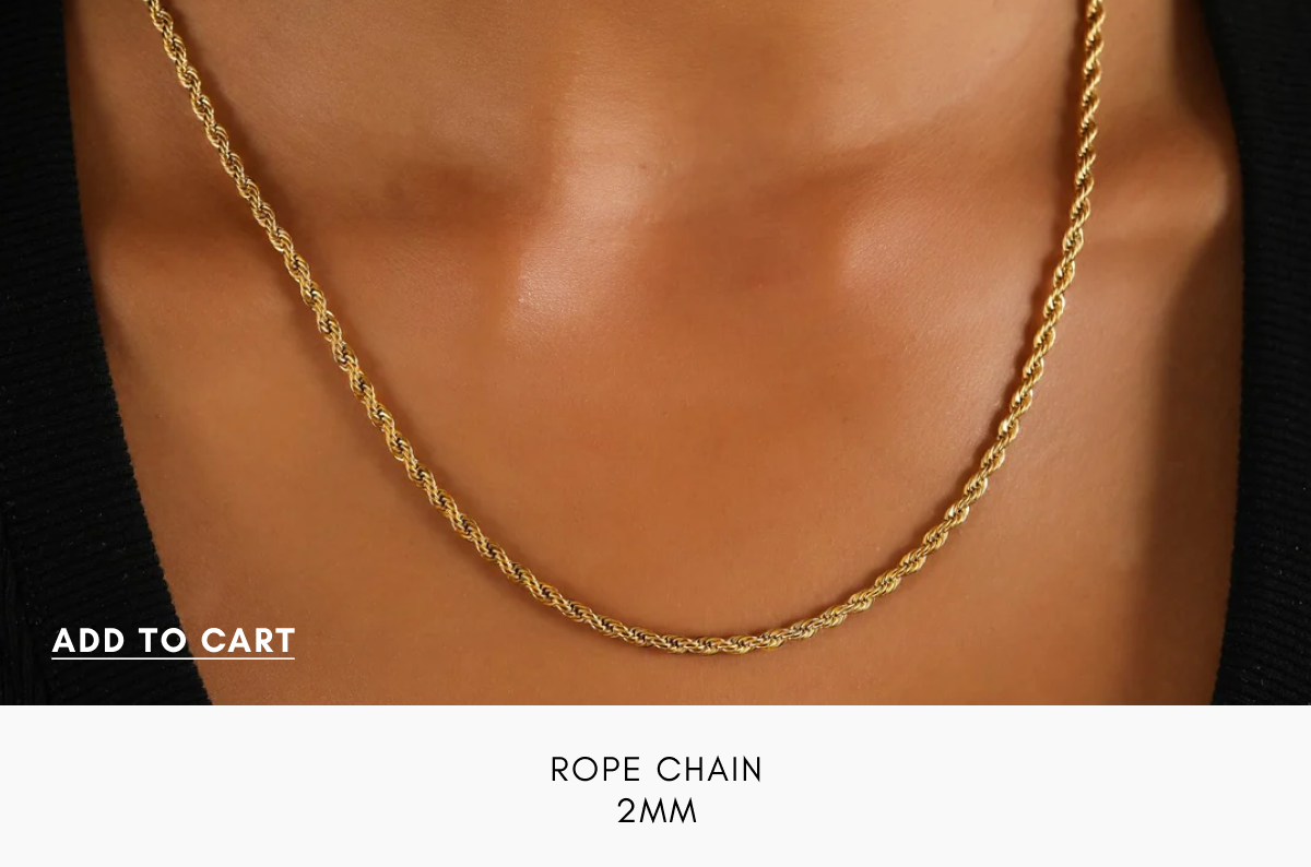 Rope Chain - 2mm