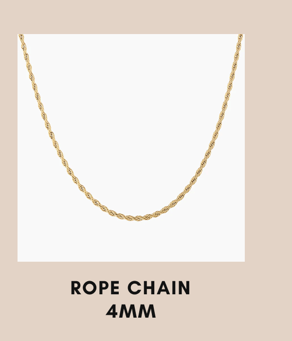 Rope Chain - 4mm