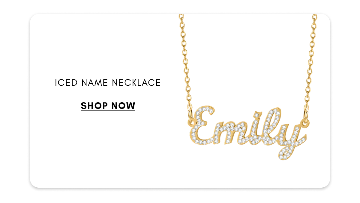 Iced Name Necklace